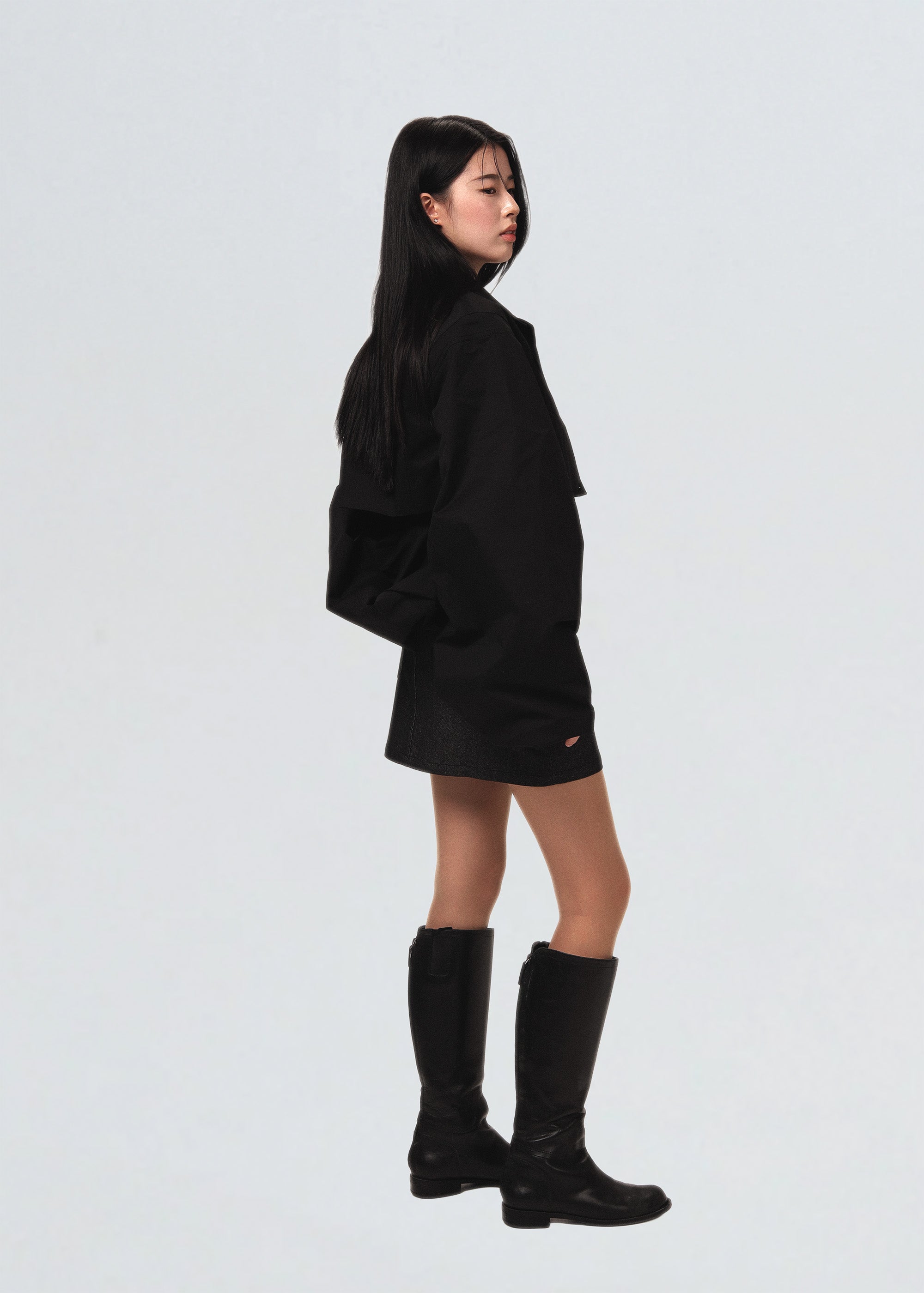 Windbreaker Crop Jacket