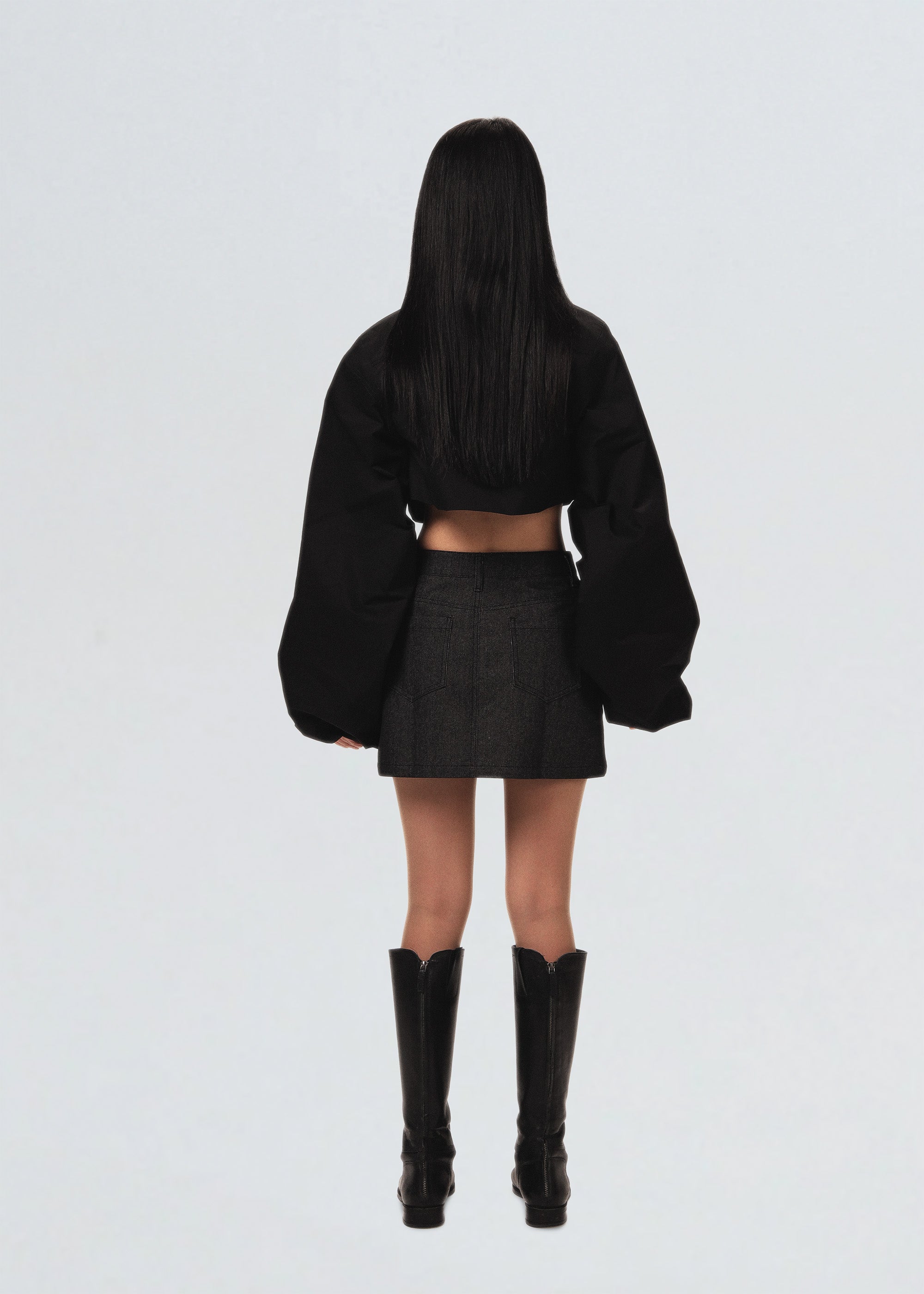 Windbreaker Crop Jacket